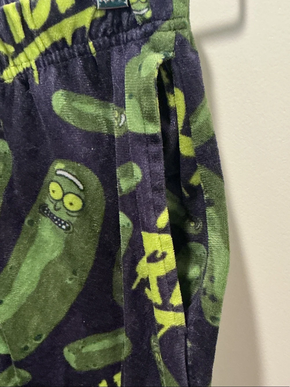 Pickle Rick Fleece Lounge Pants